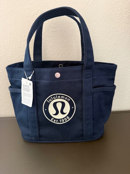 lululemon athletica Handbags - Lululemon mini canvas tote bag